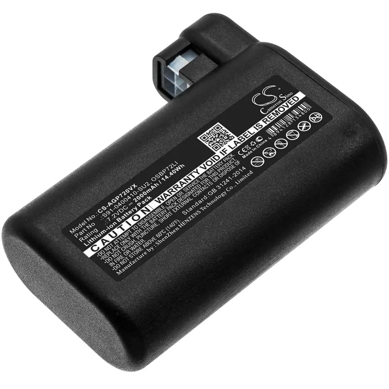 Aeg/Electrolux Vacuum Cleaner Battery: 7.2V Li-Ion, 2000Mah, 14.40Wh – Fits Models 900258195, 900277268, 900277283 1