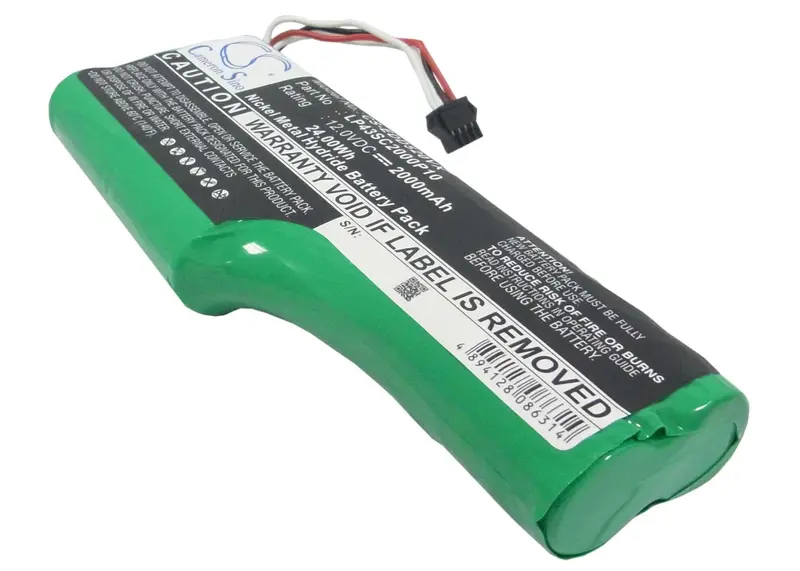 Ecovacs Deebot D520/D526 And T3 Vacuum Cleaner Battery – 12V, 2000Mah Ni-Mh (24Wh) 1