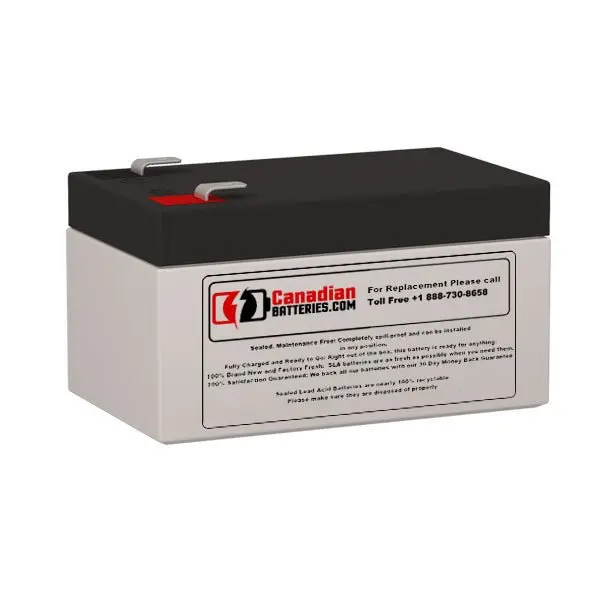 Effekta Bt 12-1.2 Backup Battery – 12V 1.4Ah Sealed Lead-Acid With F1 Terminals 1