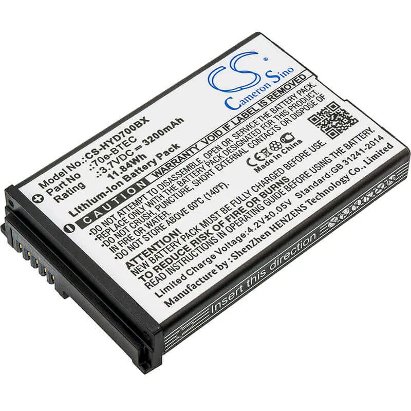 Honeywell Dolphin 60S, 70E, And 75E Barcode Scanner Battery – 3.7V, 3200Mah Li-Ion (11.84Wh) 1