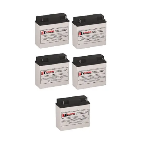 Mitsubishi 7011A-20 Ups Battery Set – 5×12V 18Ah Sealed Lead-Acid (216Wh) 1