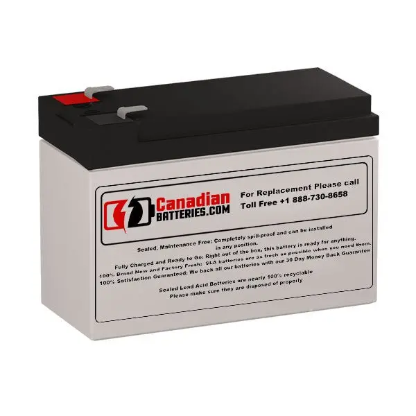 Palma Pm10B-12 Replacement Battery – 12V 10Ah Agm With F2 Terminals 1