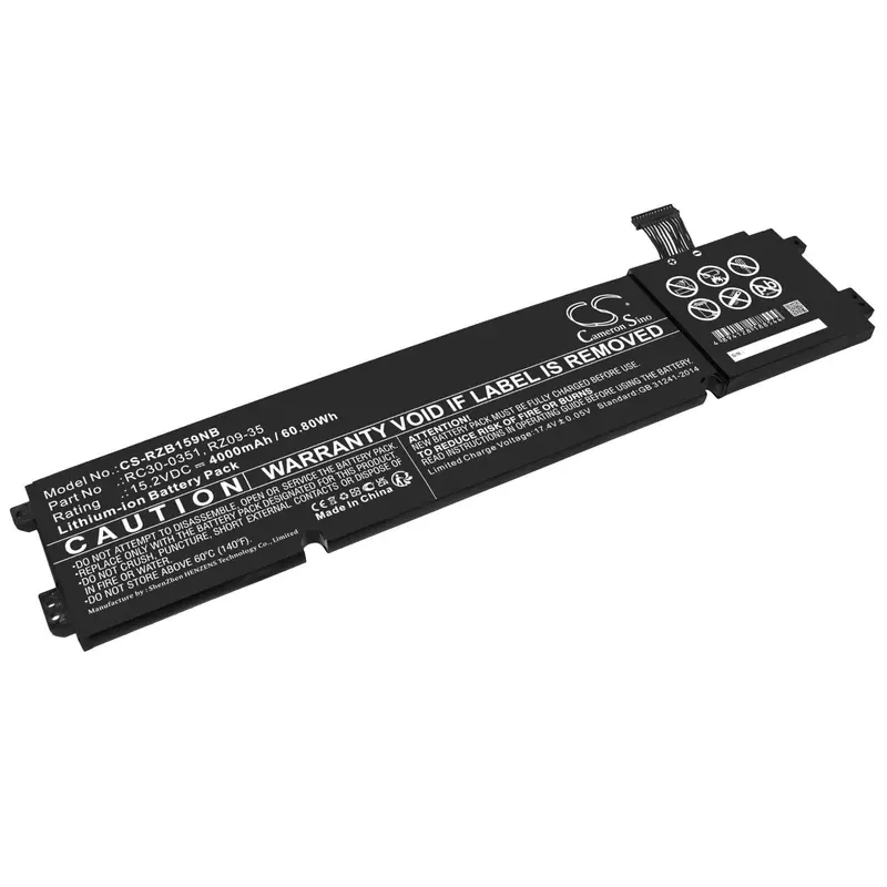 Razer Blade 15 Base (Rz09-0369X) Laptop Battery – 15.2V, 4000Mah Li-Ion (60.80Wh) 1