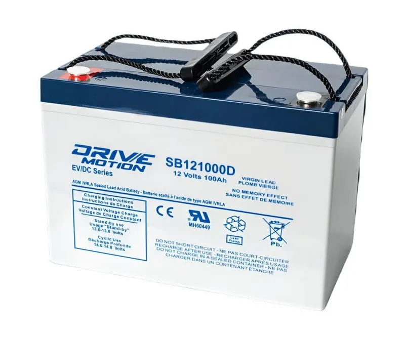 Rps Pm90-12 Deep Cycle Replacement Battery – 12V 90Ah With M8 Insert Terminals 1
