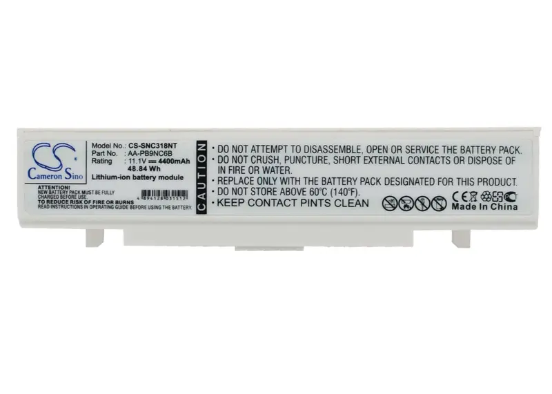 Samsung Q318 Laptop Battery – 11.1V Li-Ion 4400Mah (48.84Wh), White Design 1