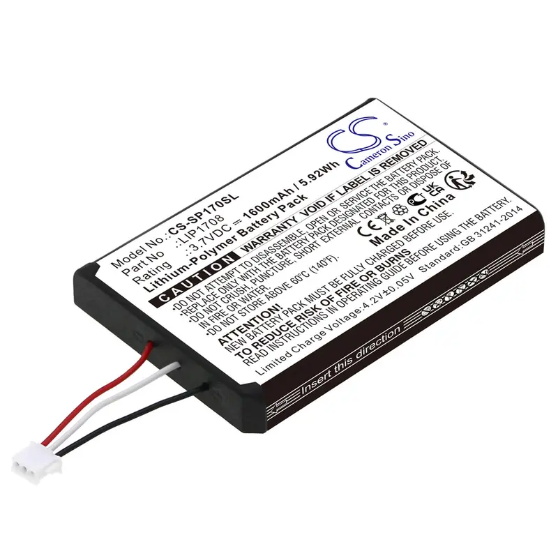 Sony Playstation Vita (Cfi-1015A) Game Console Battery – 3.7V Li-Polymer, 1600Mah, 5.92Wh 1