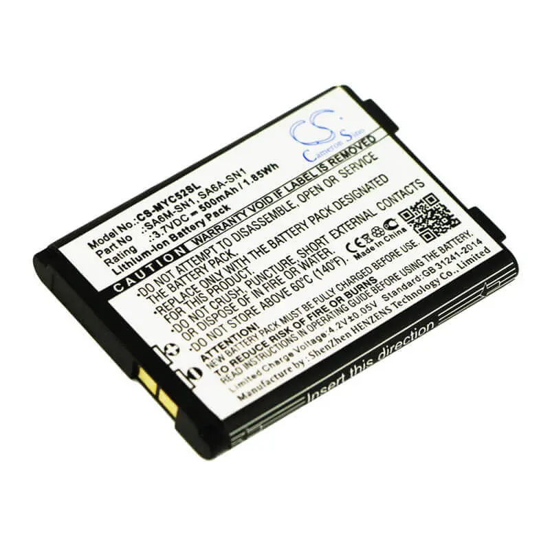 Swisscom & Sagem Smartphone Battery – 3.7V 500Mah Li-Polymer (1.85Wh) For My-C5 / Myc5 1