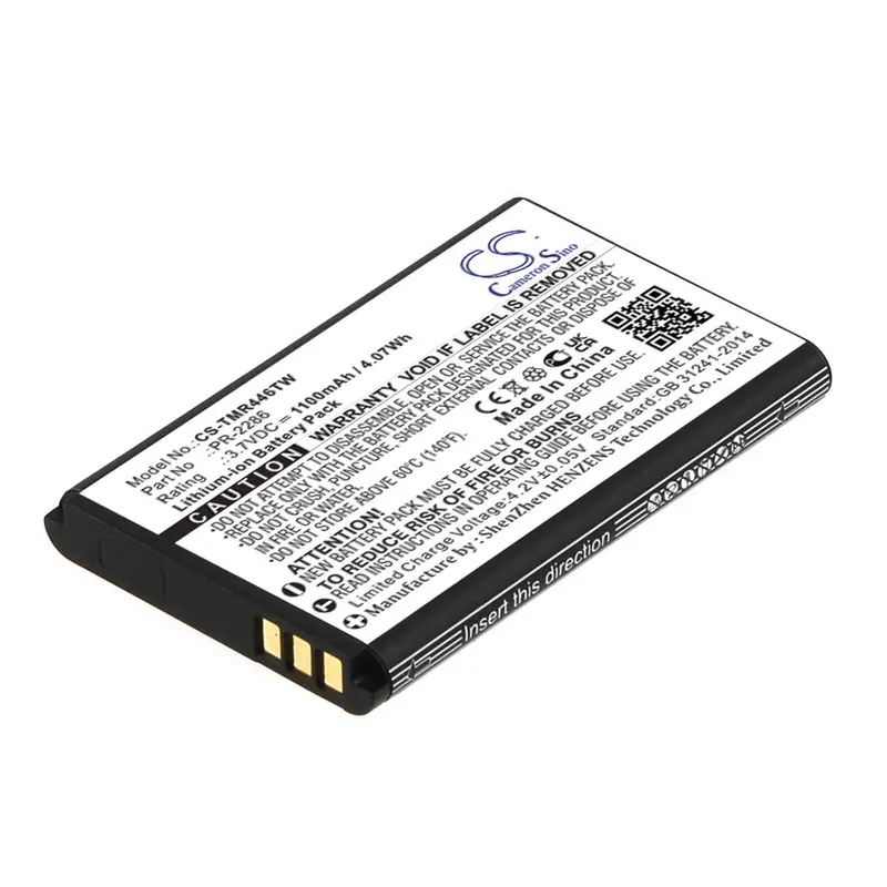 Tidradio & Motorola Two-Way Radio Battery – 3.7V 1100Mah Li-Ion (4.07Wh) 1