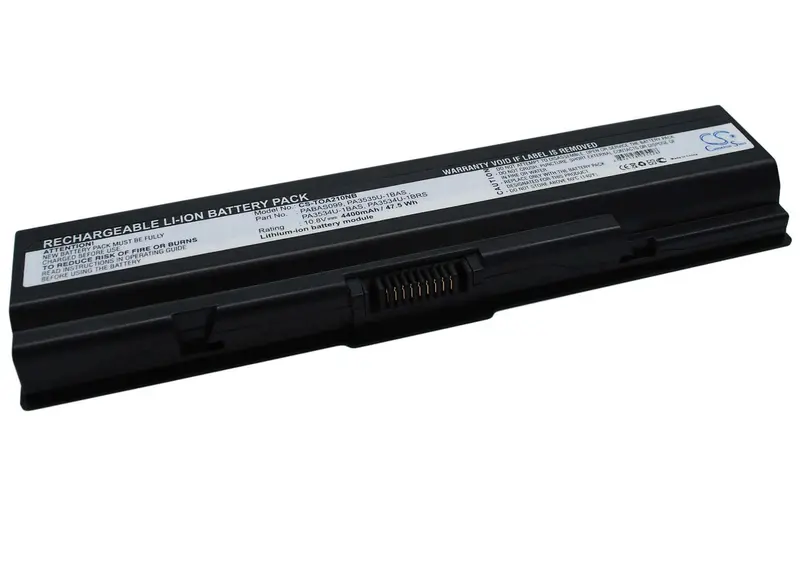 Toshiba Satellite L300/A300 Series Laptop Battery – 10.8V 4400Mah Li-Ion (47.52Wh) 1
