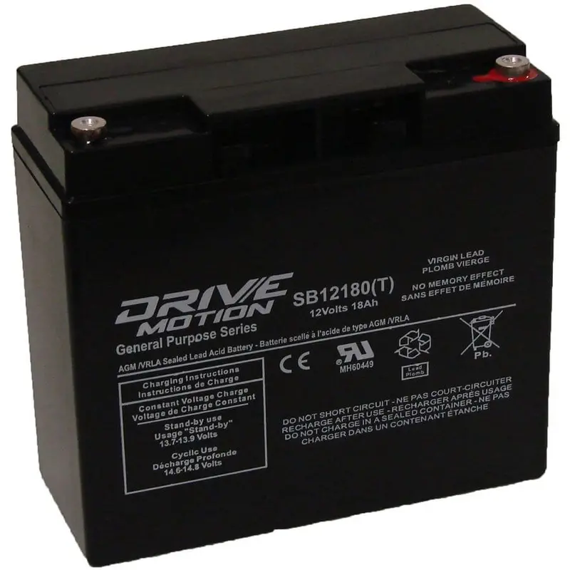 Wangpin 6Fm18 Replacement Battery – 12V 18Ah Sealed Lead-Acid With M5 Terminal Connectors 1