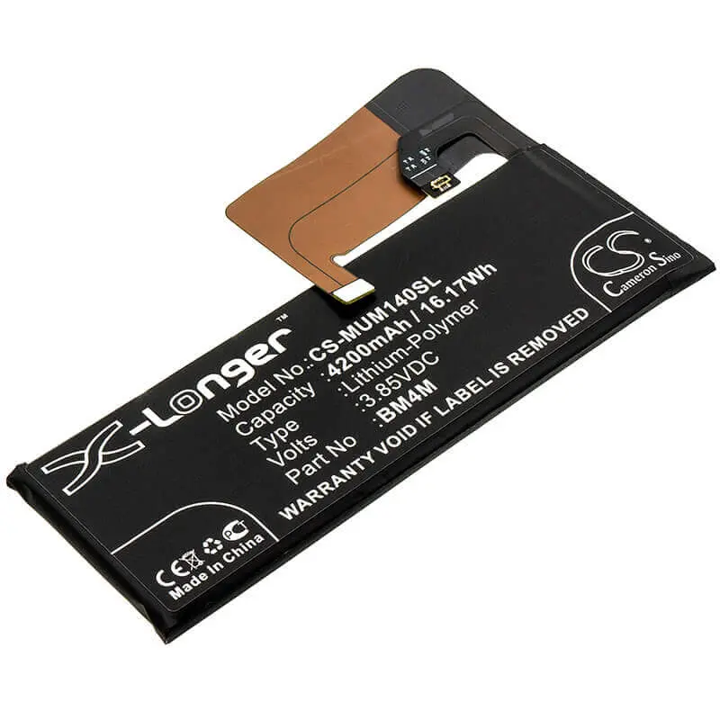 Xiaomi Mi 10 Pro Replacement Battery: 3.85V Li-Polymer, 4200Mah, 16.17Wh – Bm4M Model Compatible 1